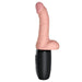 King Cock Plus 6.5 Inch Thrusting Heating Cock with Balls - Vanilla