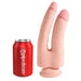 King Cock Plus Double Penetration Triple Density 9.5 Inch Suction Cup Dildo