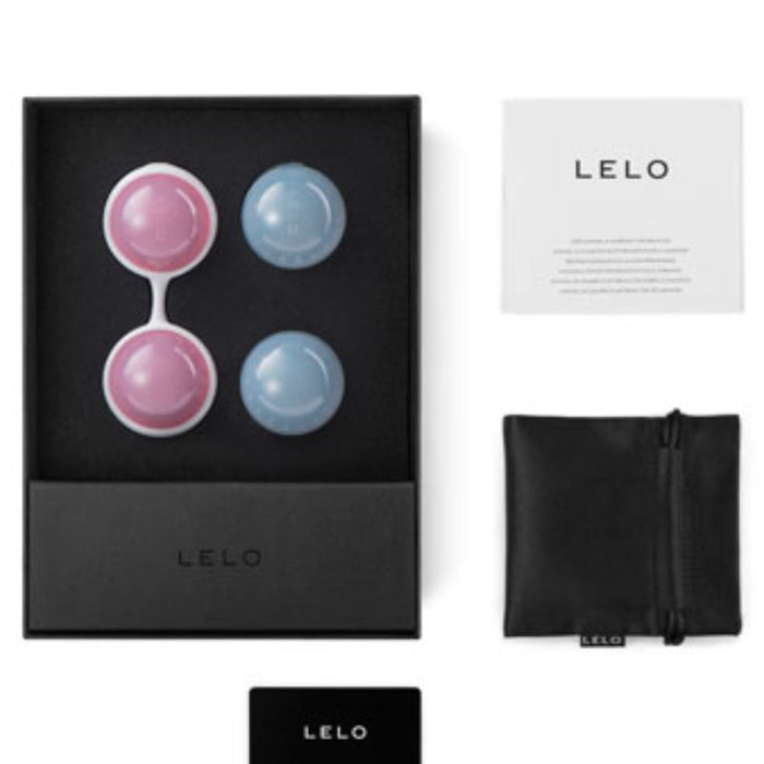 LELO Luna Beads Kegel Exercisers with box contents