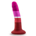 Lesbian Pride 5.5 Inch Silicone Suction Cup Dildo