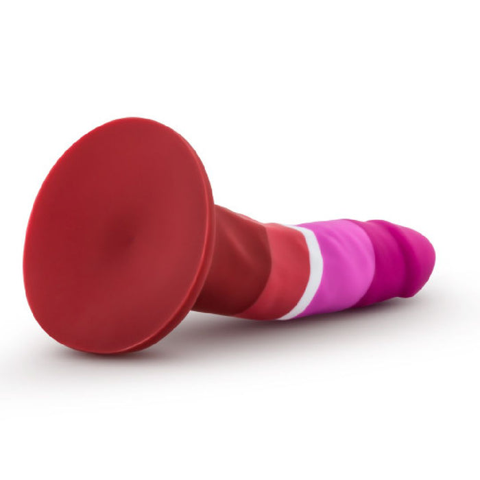 Lesbian Pride 5.5 Inch Silicone Suction Cup Dildo