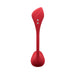 Introducing the Lovense Vulse Thrusting and Vibrating Egg by Lovense, designed with a modern, sleek aesthetic. This innovative product features two small silver accents for added elegance. Its rounded base ensures stability on flat surfaces, allowing for convenient hands-free operation to enhance your experience.