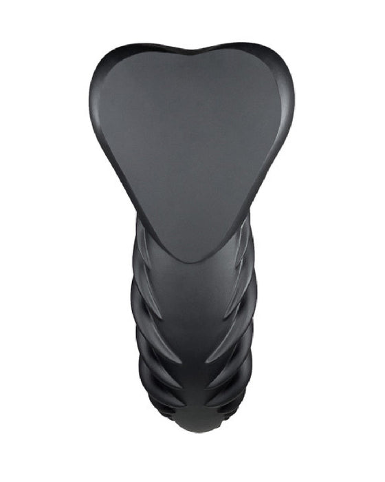 Luvgrind Soft Silicone Stroker, Grinder and Dildo Base - Black by Bananapants.