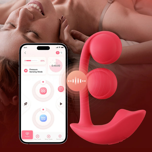 Melody Pressure Sensing App-Controlled Wearable Vibrator