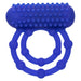 Maximus 10 Bead Vibrating Beginner Cock Ring for Couples - Blue