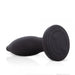 My Secret Silicone  Remote Controlled Vibrating Butt Plug - Black