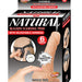 Natural Realskin 6 Inch Squirting Dildo with Harness - Vanilla in the box