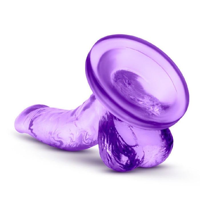 Naturally Yours 4 Inch Mini Cock - Purple