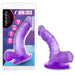 Naturally Yours 4 Inch Mini Cock - Purple