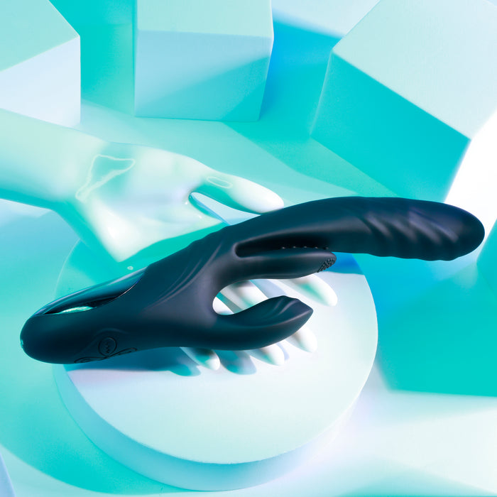 Playboy Rapid Rabbit Thrusting Vibrator with Flapping Shaft