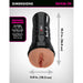 The PDX Juicy Snatch XXL Self Lubricating Stroker for Large Penises - Chocolate is a sleek, black item crafted with ultra-realistic texture and precision suction control. It measures 10.2 in (26.0 cm) high, 4.0 in (10.2 cm) in diameter, offers 9.3 in (23.6 cm) penetrable length, and weighs just 1.9 lbs.
.