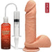 The D - Perfect D - Squirting 7 Inch With Balls - Vanilla with splooge juice