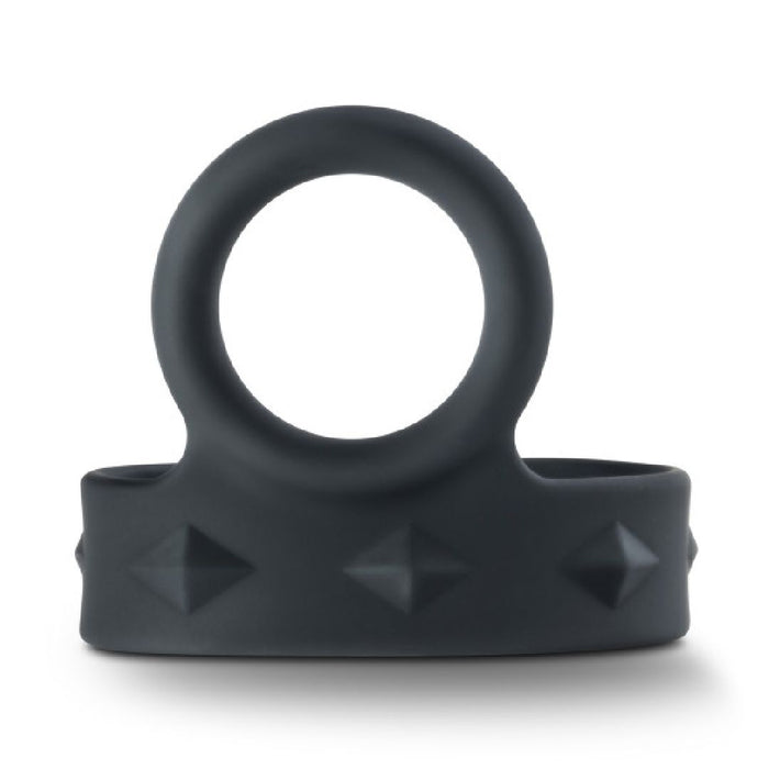 Performance Black Silicone Cock & Ball Strap