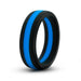 Performance Silicone Go Pro Cock Ring - Black & Blue