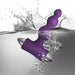 Petite Sensations Bubbles Butt Plug - Purple splashing in water