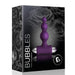 Petite Sensations Bubbles Butt Plug - Purple in the box