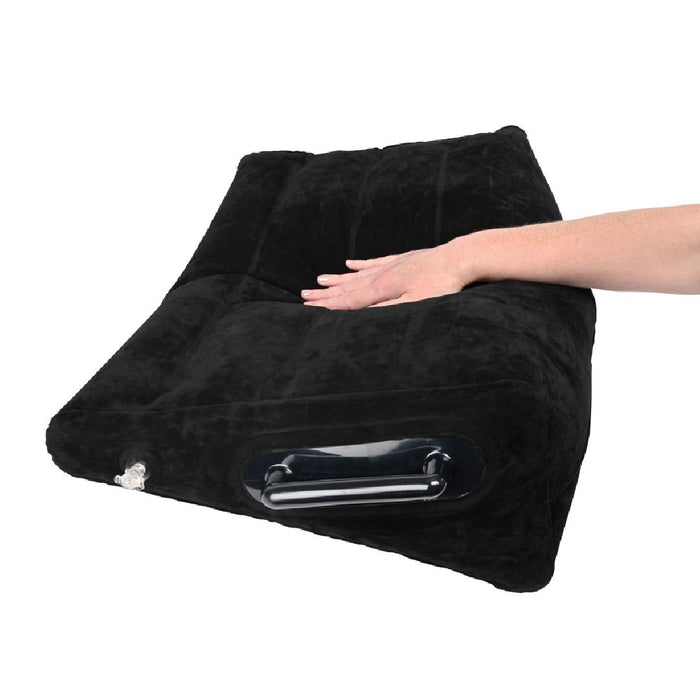 Pivot Inflatable Sex Positioner Wedge Cushion - Black