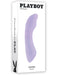 Playboy Euphoria G Spot Silicone Vibrator white product box 