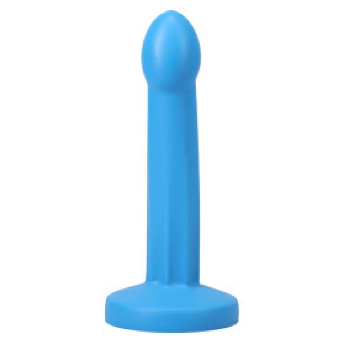 Pop 7 Inch Silicone Squirting Dildo - Blue