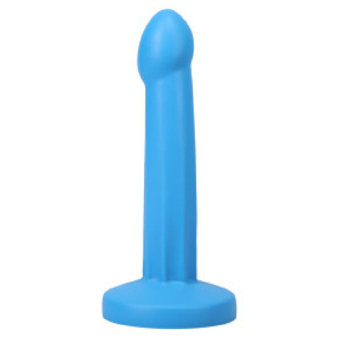 Pop 7 Inch Silicone Squirting Dildo - Blue