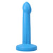 Pop 7 Inch Silicone Squirting Dildo - Blue