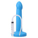 Pop 7 Inch Silicone Squirting Dildo - Blue