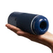 Pow Double Ended Manual Silicone Stroker with Suction Control - Blue