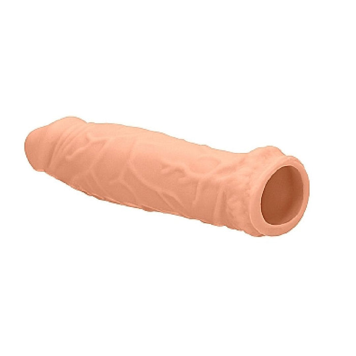 Realrock 6 Inch Penis Extender Sleeve - Vanilla