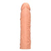 Realrock 7 Inch Penis Extender Sleeve - Vanilla