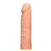 Realrock 7 Inch Penis Extender Sleeve - Vanilla