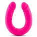 Ruse 18 inch Silicone Slim Double Dildo - Hot Pink