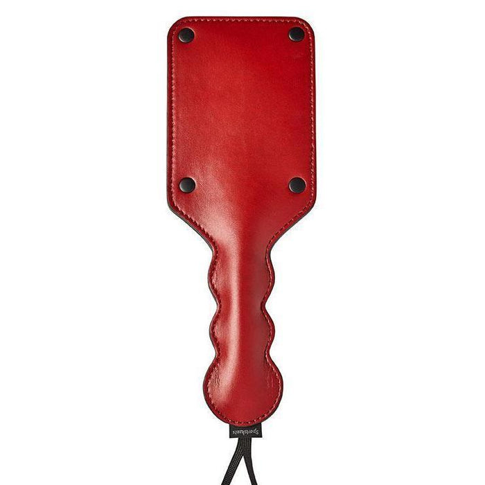 Saffron Vegan Leather Square Paddle by Sportsheets