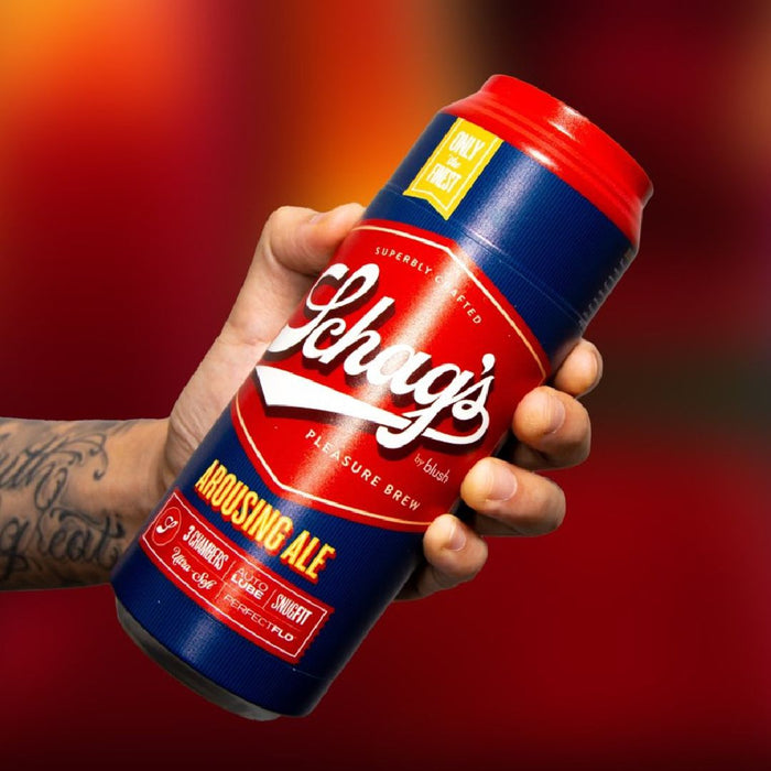 Schag's Arousing Ale Self-Lubricating Penis Stroker