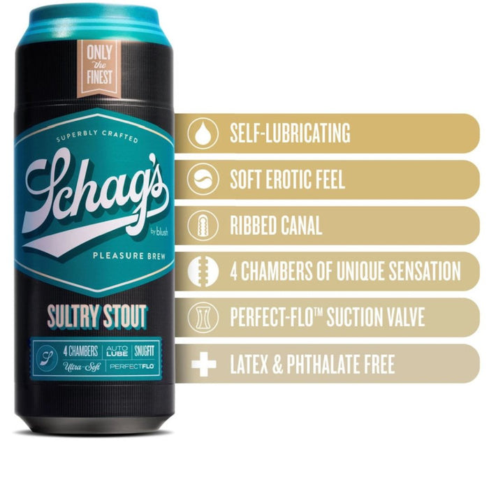 Schag's Sultry Stout Self-Lubricating Penis Stroker