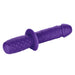 Silicone Grip Thruster 7.5 Inch G-Spot Dildo - Purple