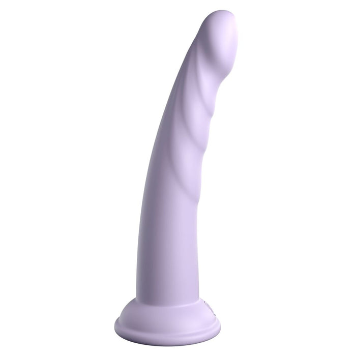 Dillio Platinum Slim Seven 7 Inch Tapered Dildo - Purple