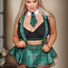 Slither Into To Your DMs Plus Size School Girl Set 3x/4x