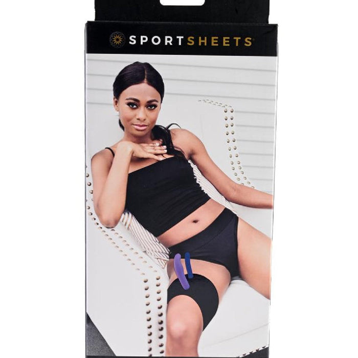 Sportsheets Dual Penetration Thigh Strap-on Harness box