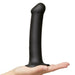 Strap-On-Me Semi-Realistic 8 Inch Silicone Dildo - Black