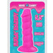 Rock Candy Dildo Suga Daddy 5.5 Inch Swirled Pink Silicone Dildo