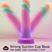 Sunrise Gaze Silicone Suction Cup 7.5 Inch Dildo