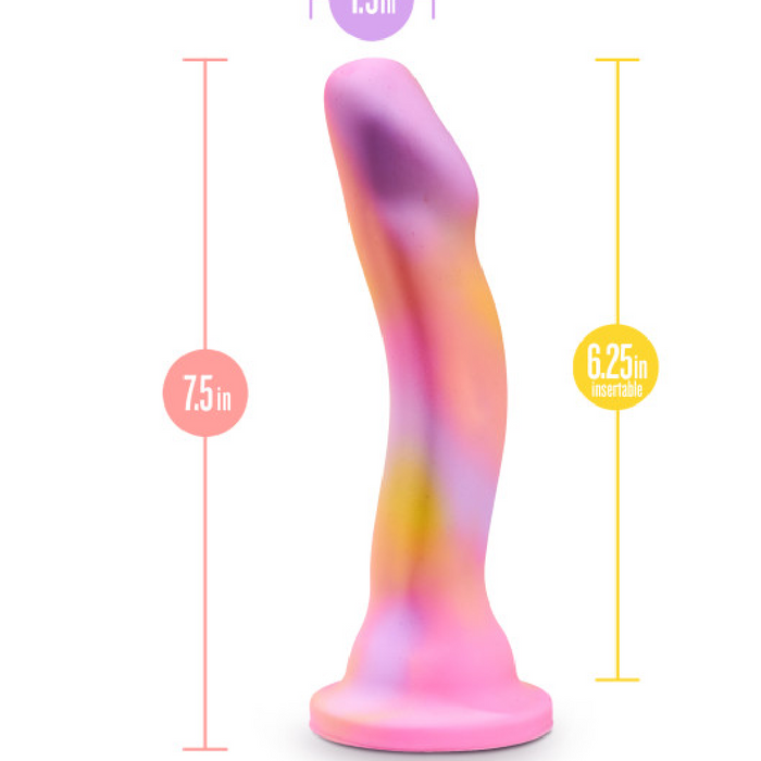 Sun's Out Pink Ombre 7.5 Inch G Spot Dildo