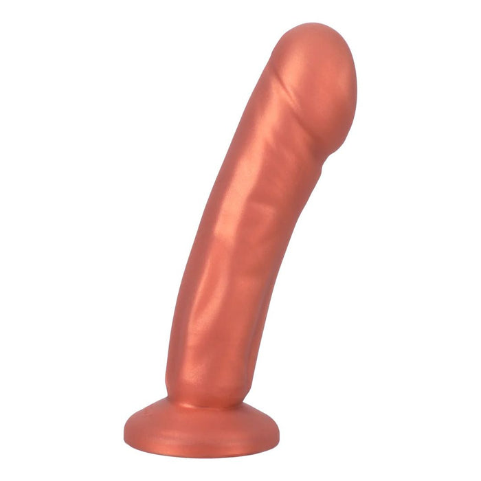 Tantus Vamp Super Soft 7 Inch Dildo - Copper