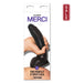 The image depicts the packaging for a product called "The Perfect P-Spot Cock 9 Inch Suction Cup Dildo - Black" by Doc Johnson. The packaging shows a hand holding a black, lifelike cock. The product includes the phrase "Vac-U-Lock system" and mentions the size as 9 inches.