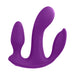 Explore ultimate pleasure with the Total Ecstasy Remote Controlled Double Penetration Vibrator from Pipedream Products. This purple silicone adult toy boasts three flexible, contoured extensions designed for intimate use. The smooth, ergonomic design ensures ease of use and comfort, providing varied shapes for versatile stimulation and triple satisfaction.