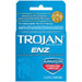 A box of Paradise Marketing Trojan Condom Enz With Spermicidal Lubricant 3 Pack, designed for contraception and STI protection, made from premium quality latex.