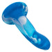 Twisted Love 4.75 Inch Beginner Silicone Dildo - Blue