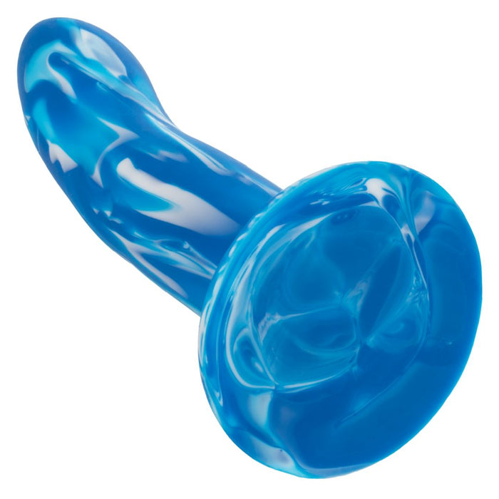 Twisted Love 4.75 Inch Beginner Silicone Dildo - Blue