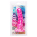 Twisted Love Ribbed 5.5 Inch Beginner Silicone Dildo - Pink