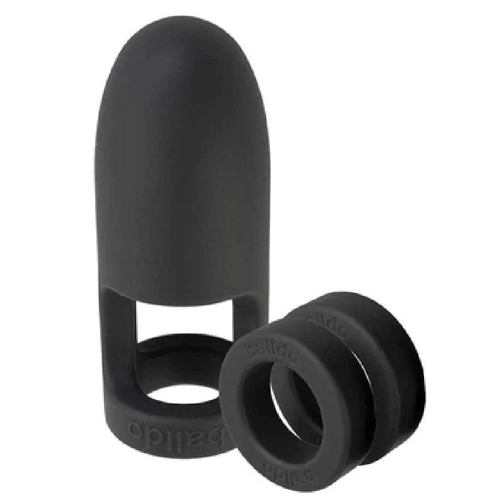 Viballdo The World's First Vibrating Ball Dildo - Black